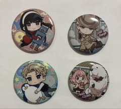 SPY×FAMILY Can Badge Set of 4