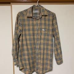 バーバリー ロンドン ノバチェック  長袖 シャツ Mのサムネイル