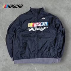 403】ヴィンテージNASCAR 刺繍ロゴ ナイロンジャケット - メルカリ