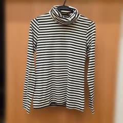 OLIVE des OLIVE ボーダー タートルネック 長袖 カットソーのサムネイル