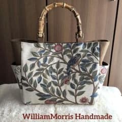 ウィリアムモリス川島織物トートバックハンドメイド ケルムスコット