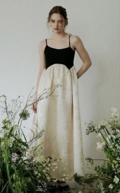 LE'RURE リルアー SERENA Jacquard flare dress - メルカリ