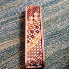 箱根寄木細工の筆箱・アクセサリーケースのサムネイル