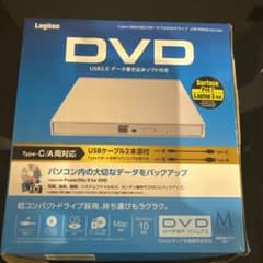 Logitec LDR-PM8U2LWH DVDドライブ 外付けのサムネイル