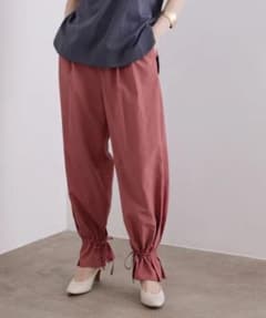 【未使用】パラシュートパンツ／ピンク／UVカットのサムネイル