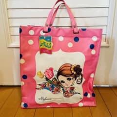 昭和レトロ レトロ 松尾美保子 少女漫画 ビニールバッグ みほこ デッドストックのサムネイル