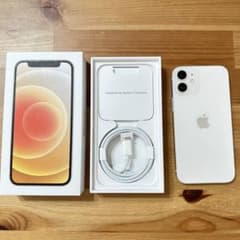 【〆1月20日】iPhone12mini 128GB ホワイトのサムネイル