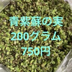 青紫蘇の実　あお紫蘇の実　野菜　200グラムのサムネイル