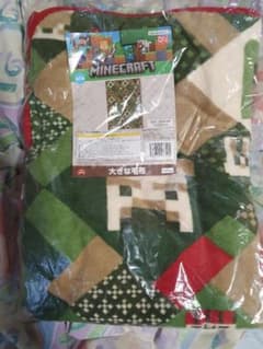 新品、未使用、Minecraft 大きな毛布