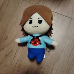 ストラップ付きぬいぐるみ 青い服のサムネイル