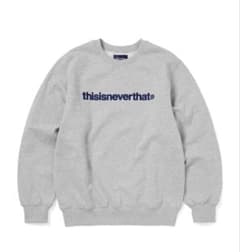 thisisneverthat グレー クルーネックスウェットのサムネイル