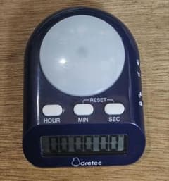 dretec ストップウォッチ タイマー ネイビーのサムネイル
