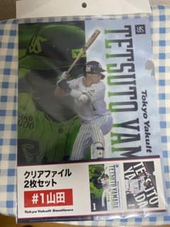 山田哲人 クリアファイル 2枚セットのサムネイル