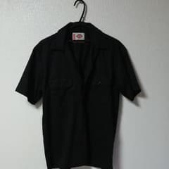 Dickies 半袖ワークシャツ(黒)のサムネイル
