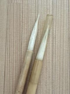 妙勝会製　陶芸用筆　中1本、小1本のサムネイル