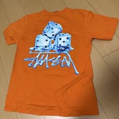 STUSSY ステューシー Tシャツ オレンジ Mサイズのサムネイル