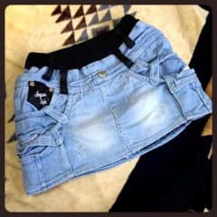 しーちゃん♡vip様♡ kids♡デニムスカパンのサムネイル