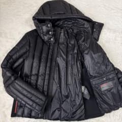 極美品■PRADAプラダ　切り替えダウンジャケット　SGH580 サイズ50 極美品□PRADAプラダ 切り替えダウンジャケット SGH580 サイズ50