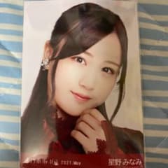 乃木坂46 生写真　星野みなみ　紅白2020衣装1 ヨリのサムネイル