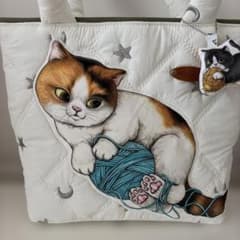 コヤンイサムチョン トートバッグ ハンドメイド - メルカリ