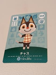 매달린 도둑의 숲 amiibo 카드 차스