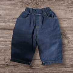 子ども用 ハーフパンツ ネイビー 90cmのサムネイル