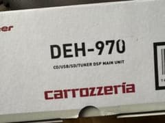 Pioneer カロッツェリア　DEH-970  新品未使用品　おまけつきのサムネイル