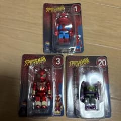 Happyくじ2022 ベアブリック スパイダーマン 1番 3番 20番 - メルカリ