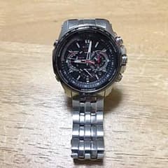 カシオ 電波ソーラーEDIFICE  100m防水のサムネイル