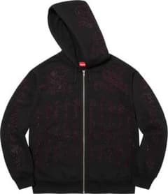 Supreme Rhinestone ZipUp Hooded 2022SSのサムネイル