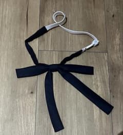 制服リボン ブラック ワンタッチのサムネイル