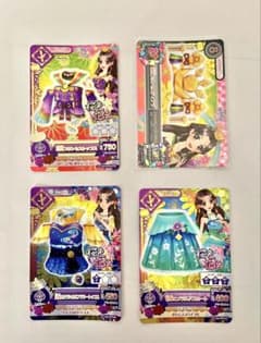 アイカツカード 桜色花伝 4枚セットのサムネイル
