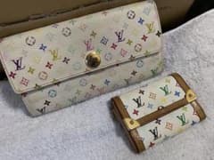【正規品】ルイヴィトン マルチカラー 長財布 コインケースのサムネイル