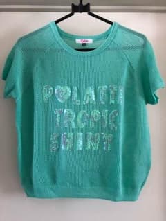ピンクラテ♡ メッシュトップスのサムネイル