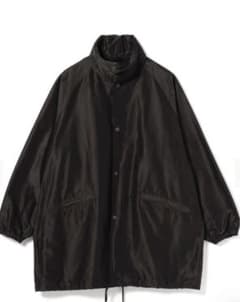 23aw comoli コットンシルクフーデットコート　サイズ2のサムネイル