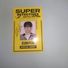 SUPER JUNIOR EUNHYUK トレカ ID 2026シーグリ - メルカリ
