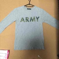BEAMSロングTシャツグレーのサムネイル