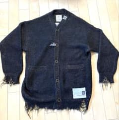 ☆最終価格☆ メゾンミハラヤスヒロ ブロークンモヘアラメニットカーディガン m37255944344_1.jpg?1771660722