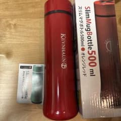KEVINHAUN Slim Mug Bottle 500ml レッドのサムネイル