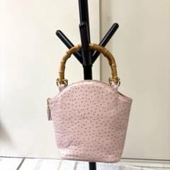 TOPKAPI バンブーハンドル ハンドバッグ ピンクのサムネイル