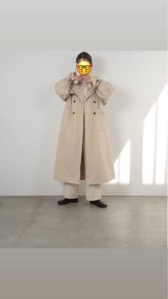 トレンチコート ベージュのサムネイル