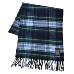 ほぼ未使用 ジョンストンズ カシミヤ100% ドレスゴードン マフラー