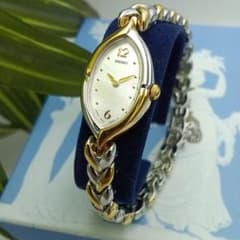 【SEIKO】 ゴールド シルバーブレスレット時計 シェル文字盤 SEIKO】 ゴールド シルバーブレスレット時計 シェル文字盤 - メルカリ