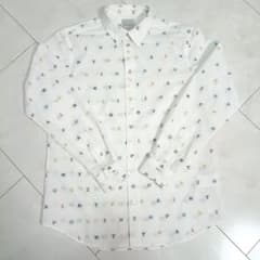 Paul Smith アルファベット刺繍 長袖シャツ Mサイズ - メルカリ