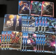 ガンダムカードゲーム 赤青バンシィ デッキパーツ 4コン - メルカリ