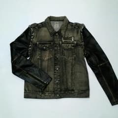 【送料無料】VOLCOMデニムレザージャケットのサムネイル