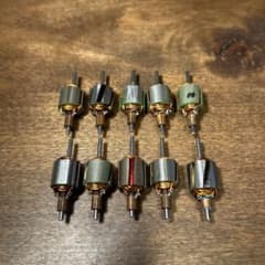 ミニ四駆 手巻き モーターコア ローター パーツ フェンスカー　まとめ売りのサムネイル