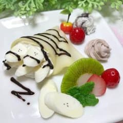 ぼん様専用♡フェイク置物♡チョコバナナクレープのサムネイル