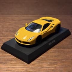 【美品】京商 1/64 フェラーリ ミニカーコレクション 488GTBのサムネイル