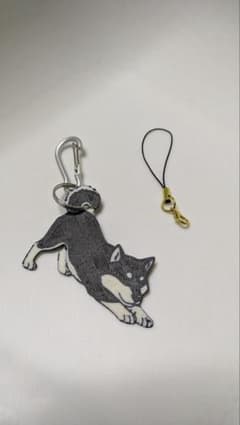 ✾柴犬 ストラップ＆キーホルダー ハンドメイド✾のサムネイル